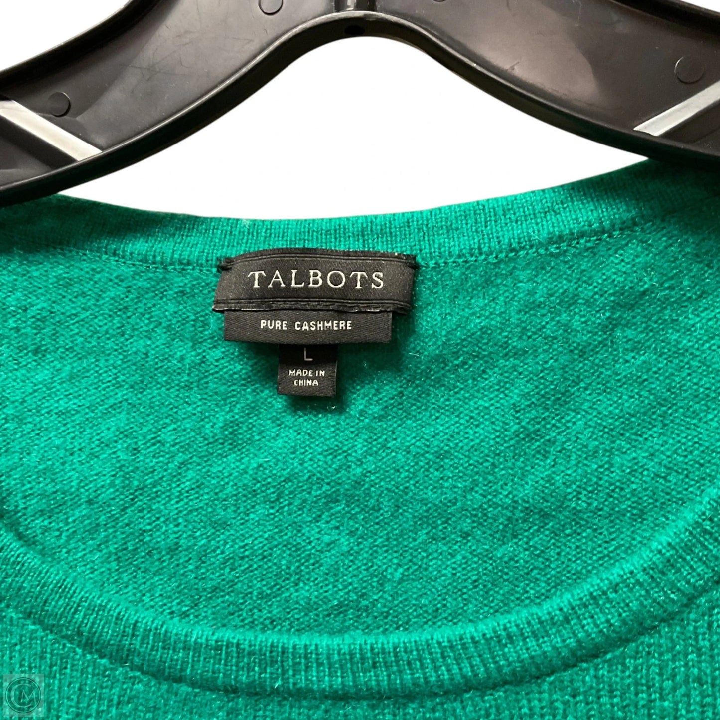 Top Long Sleeve By Talbots In Striped Pattern, Size: L