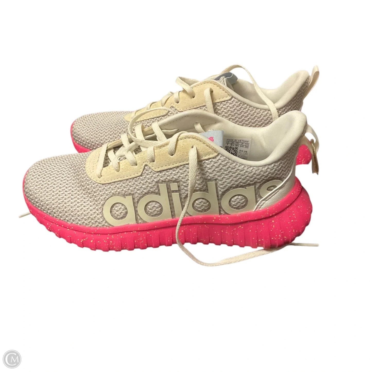 Shoes Athletic By Adidas In Grey, Size: 7