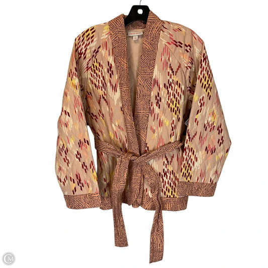 Jacket Puffer & Quilted By Knox Rose In Peach, Size: Xs