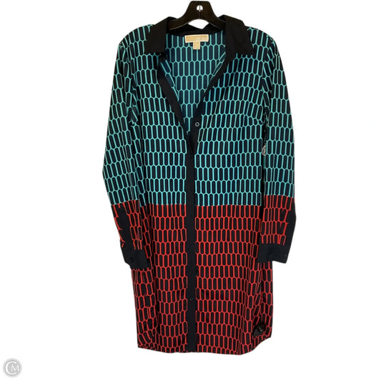 Dress Casual Short By Michael By Michael Kors In Blue, Size: L