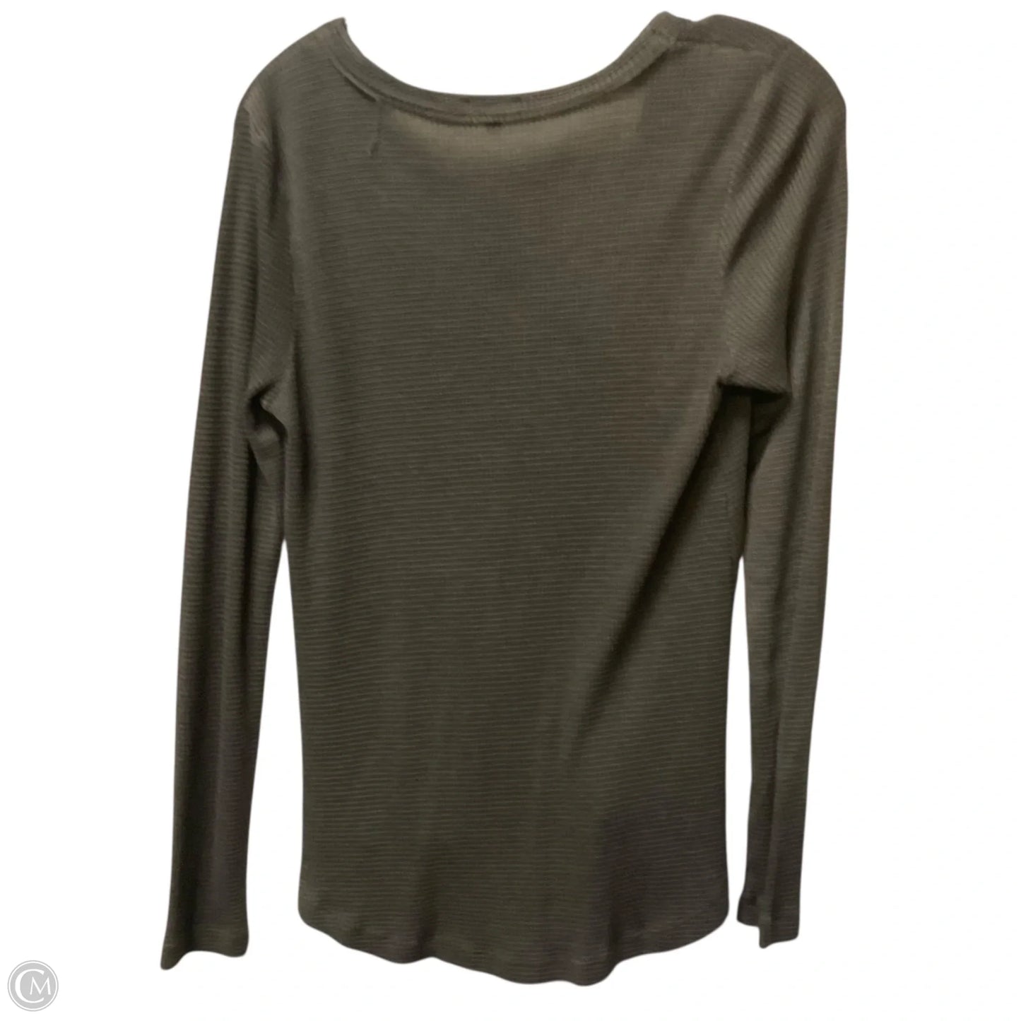 Top Long Sleeve Basic By Splendid In Brown, Size: S