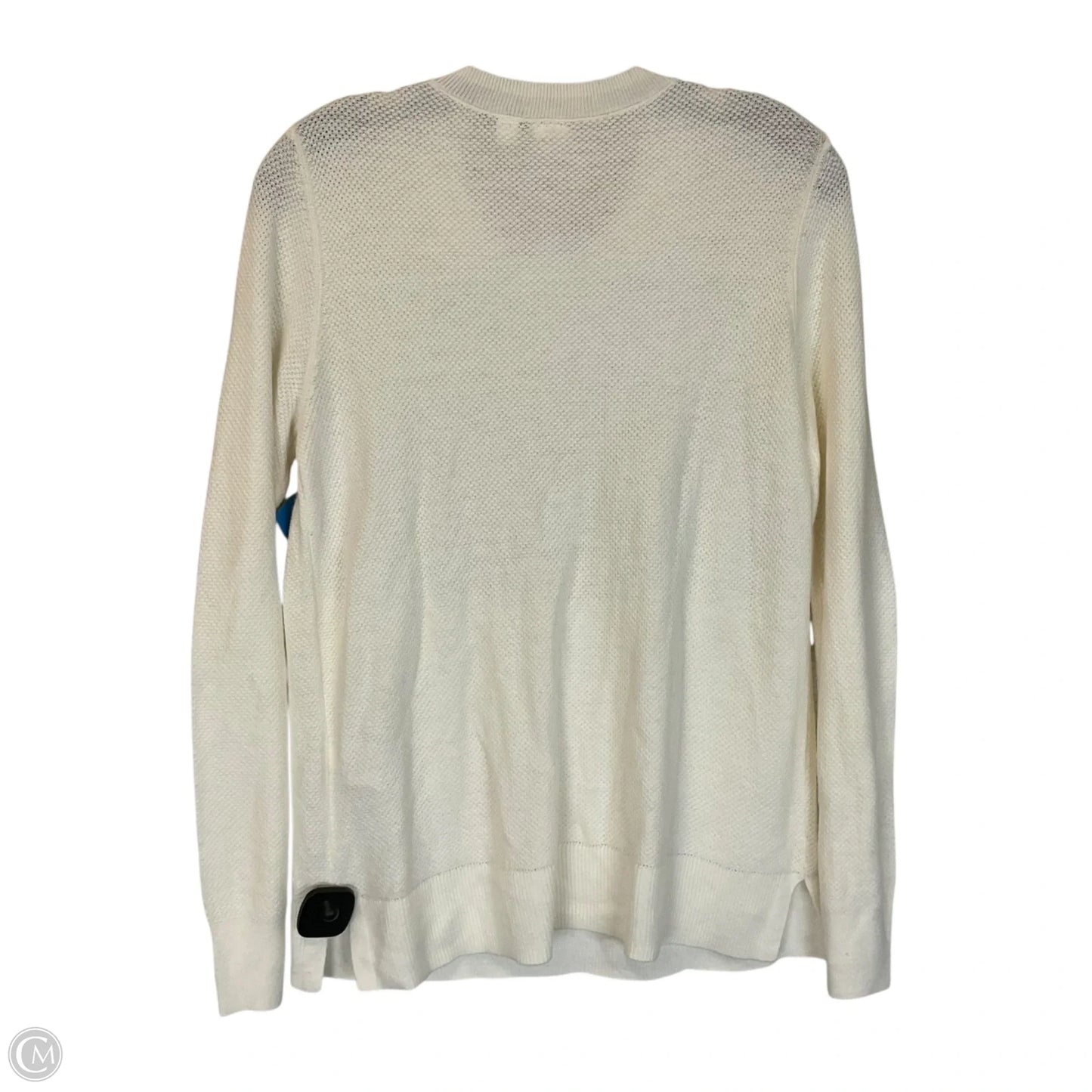 Top Long Sleeve Basic By Gap In Cream, Size: S