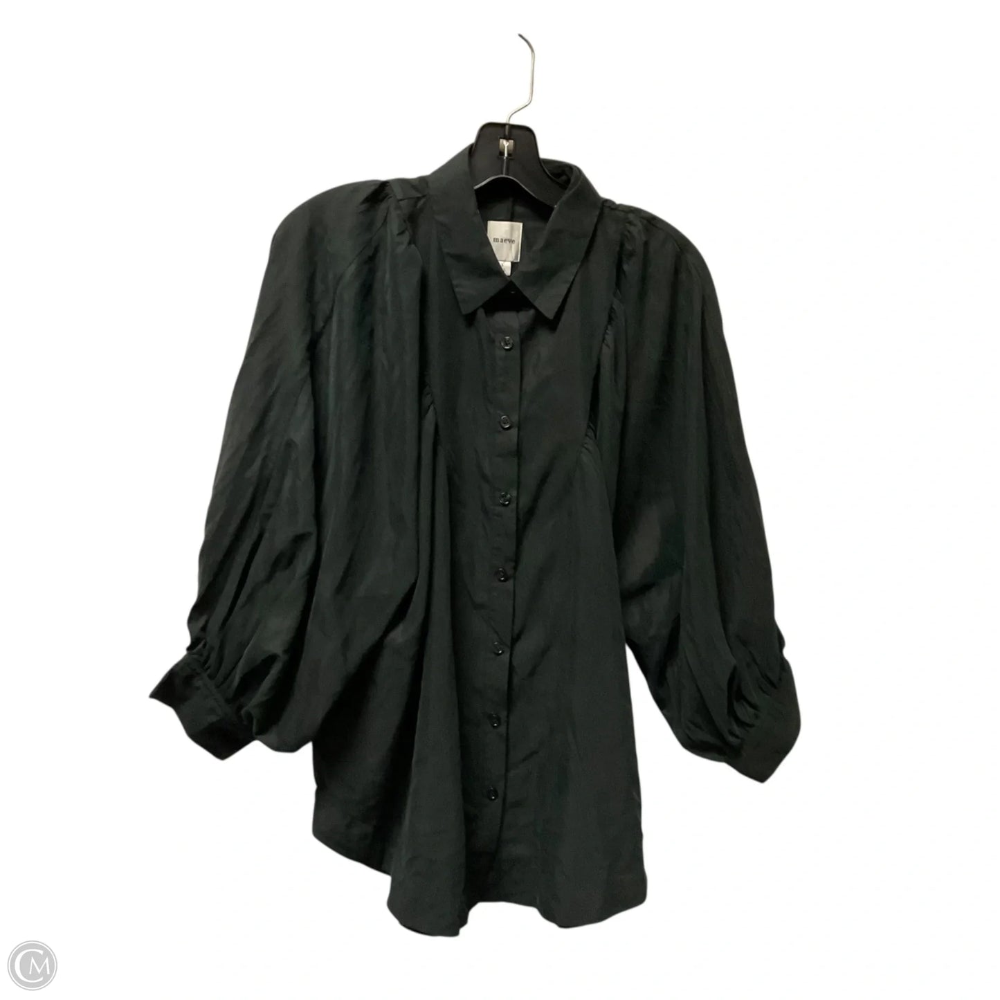 Top Long Sleeve By Maeve In Black, Size: S