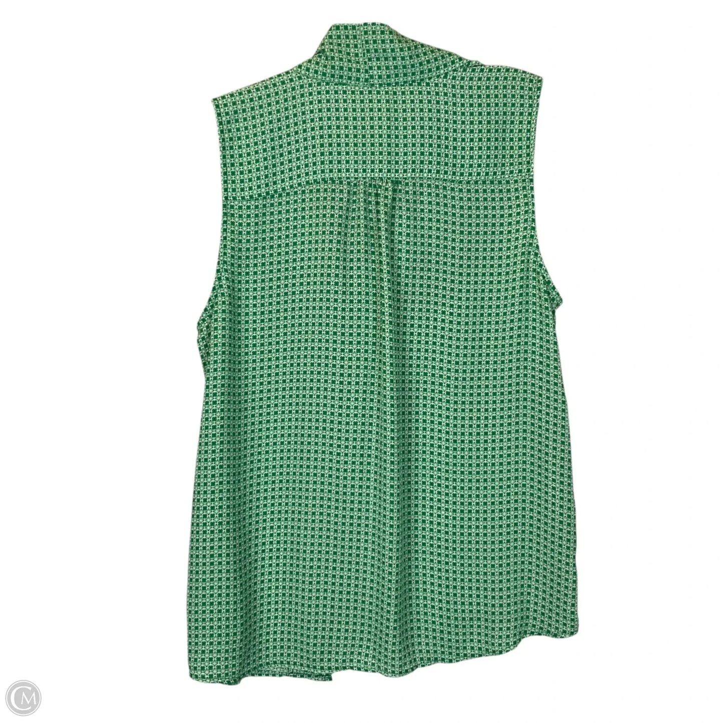 Top Sleeveless By Rachel Zoe In Green, Size: L