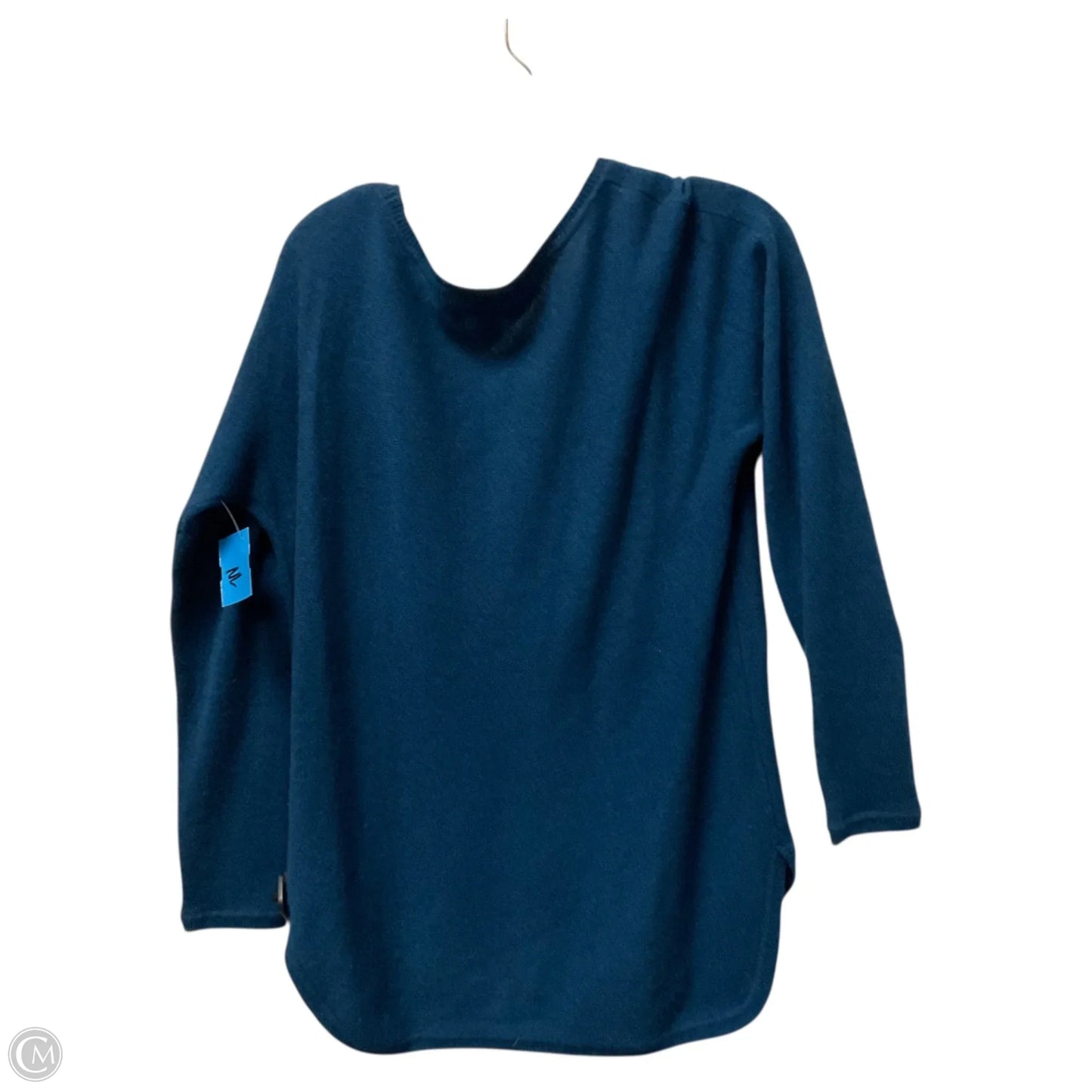 Top Long Sleeve By Max Studio In Blue, Size: L