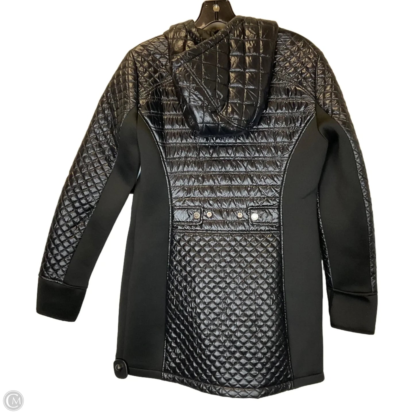 Jacket Puffer & Quilted By Michael By Michael Kors In Black, Size: S