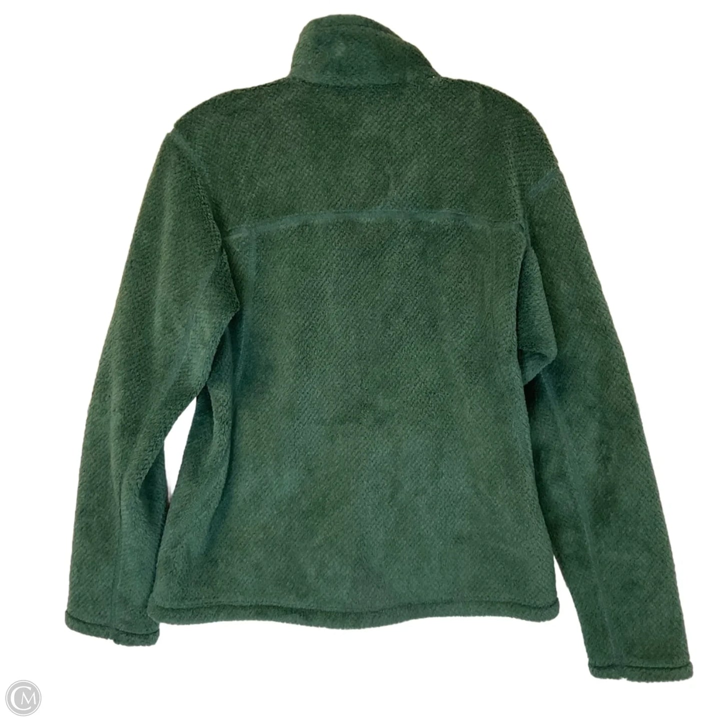Jacket Fleece By Patagonia In Green, Size: M