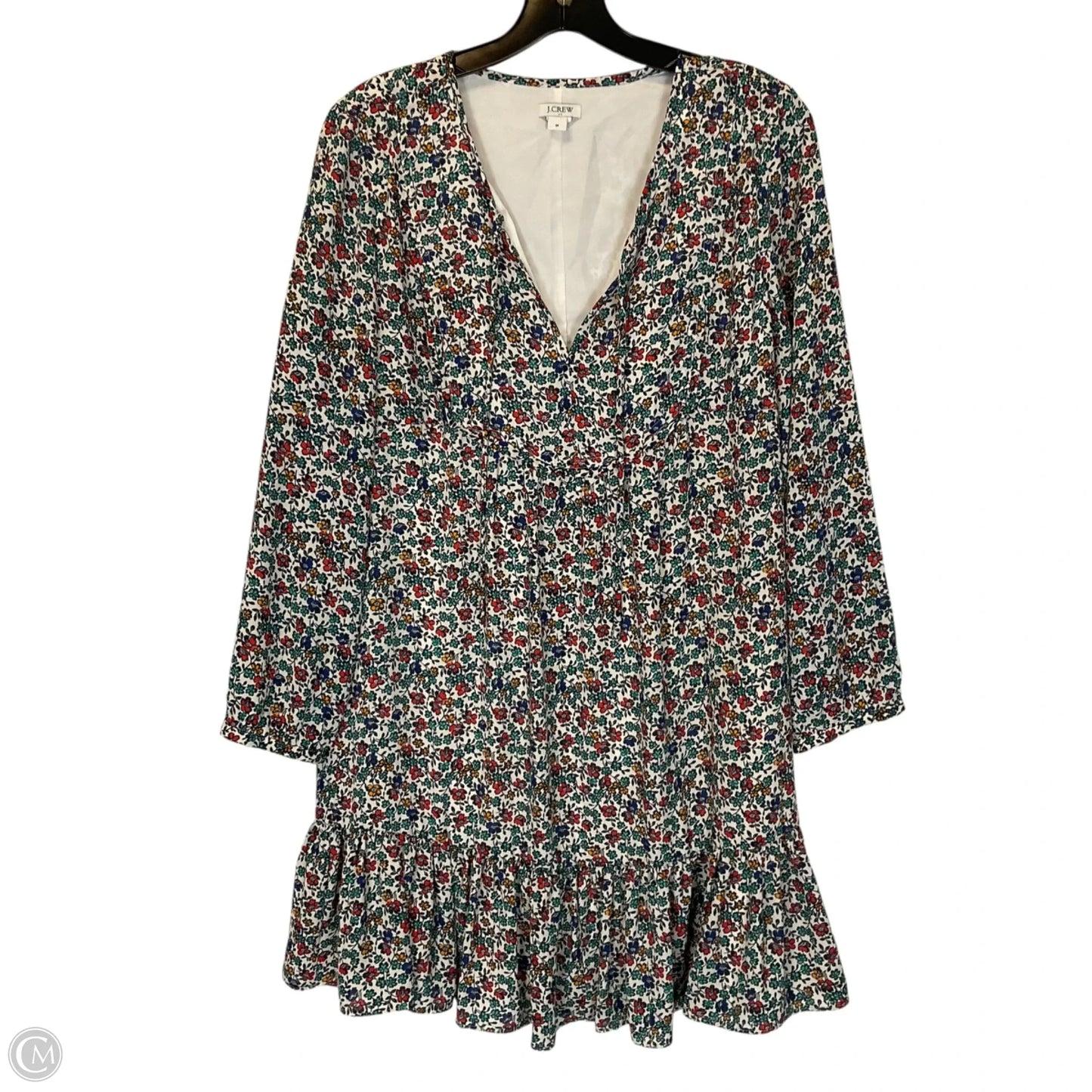 Dress Casual Short By J. Crew In Floral Print, Size: M