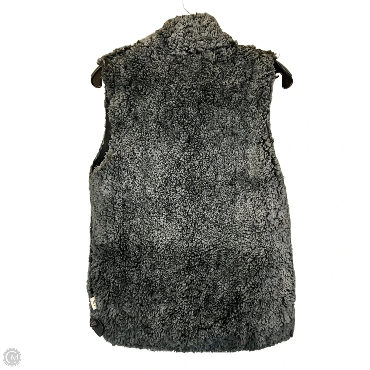 Vest Faux Fur & Sherpa By Simply Southern In Grey, Size: S