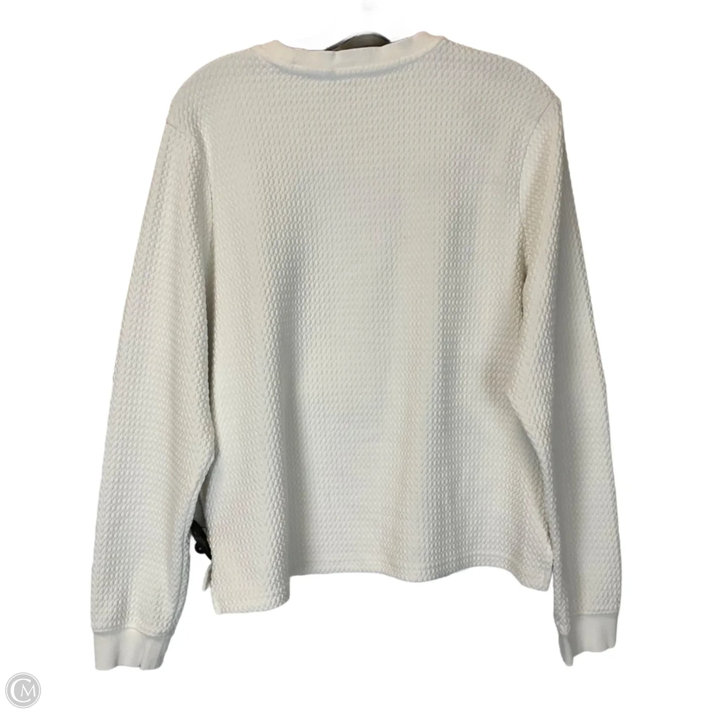 Sweatshirt Crewneck By Puma In White, Size: L