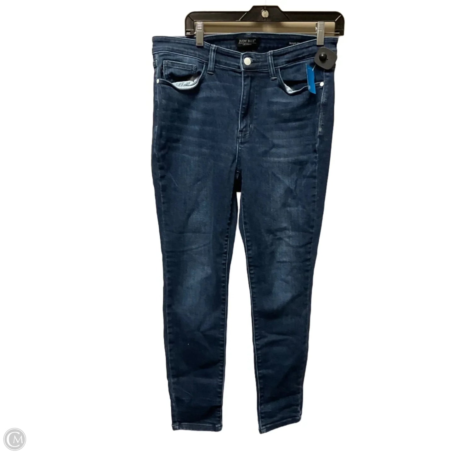 Jeans Skinny By Judy Blue In Blue Denim, Size: 10