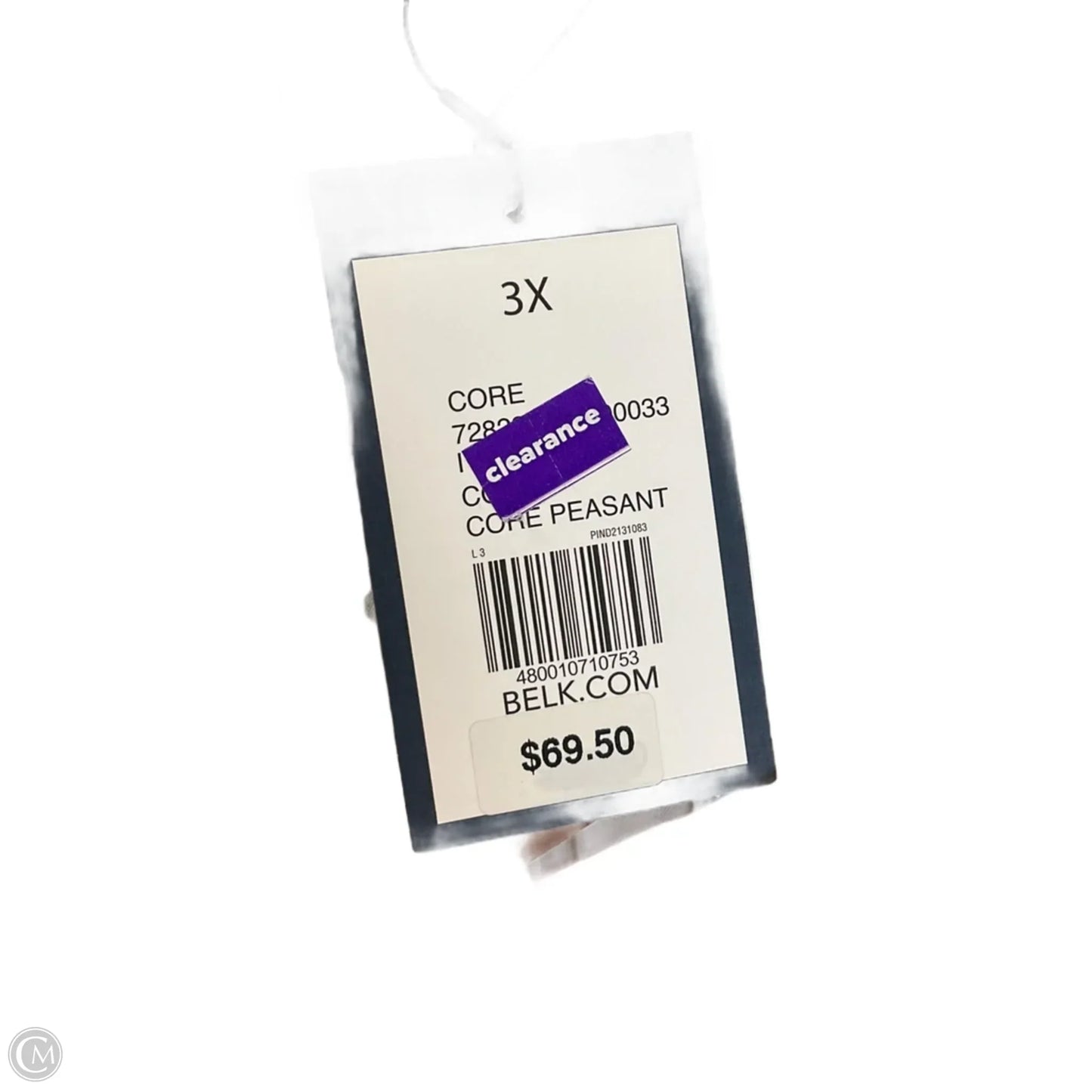 Top Long Sleeve By Crown And Ivy In Striped Pattern, Size: 3x