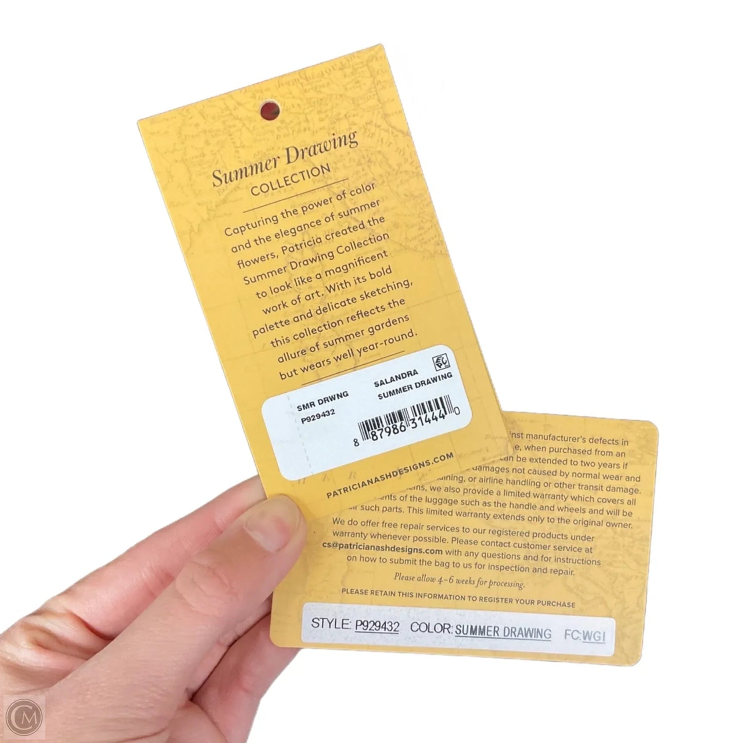 Handbag Designer By Patricia Nash, Size: Large