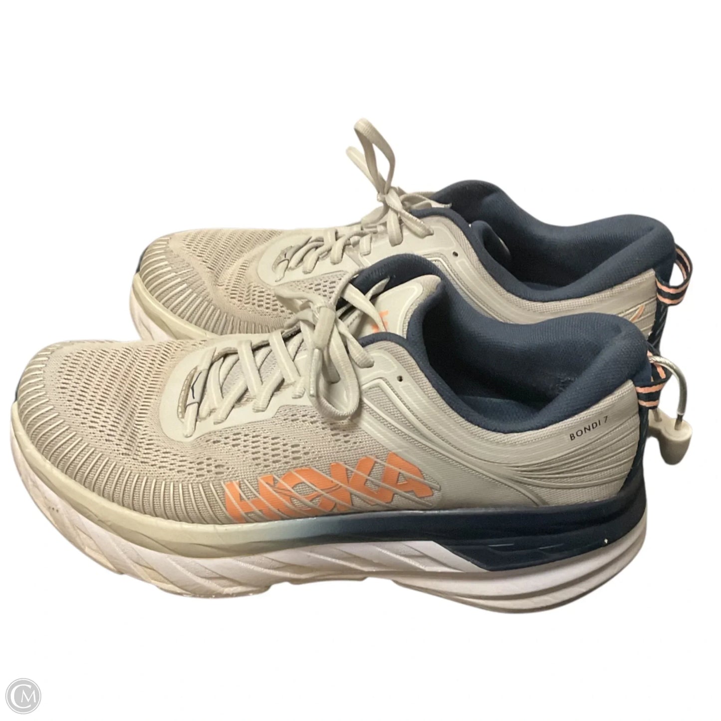 Shoes Athletic By Hoka In Grey, Size: 9
