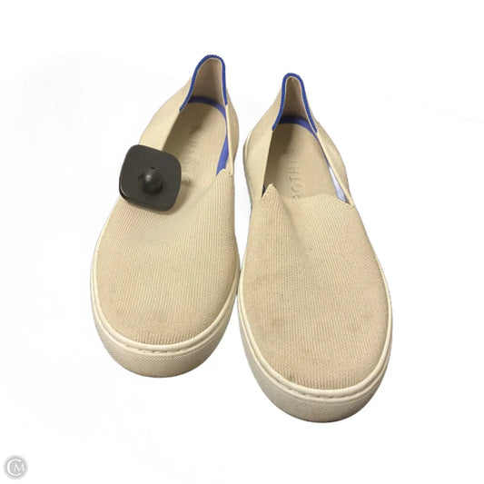 Shoes Flats By Rothys In Cream, Size: 8