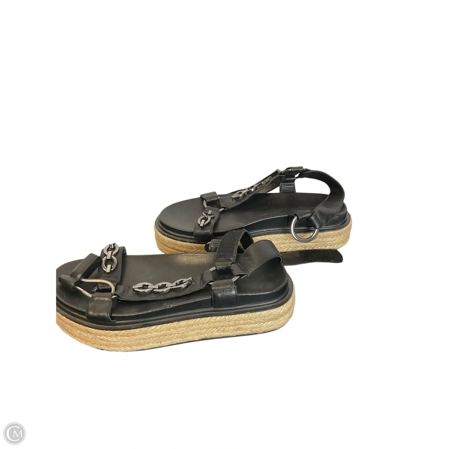 Sandals Designer By Kurt Geiger In Black, Size: 7