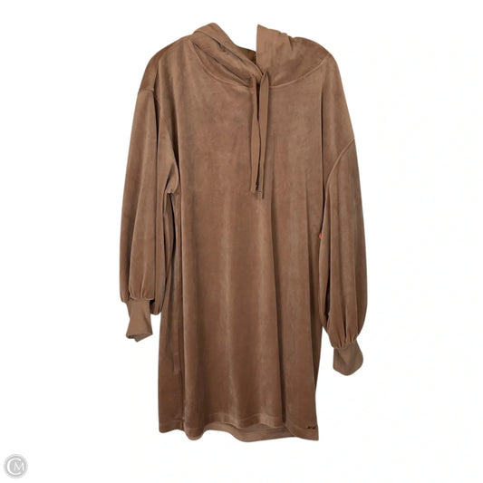 Dress Casual Short By Calvin Klein In Tan, Size: Xl