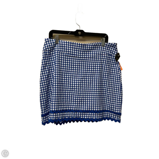 Skirt Mini & Short By Crown And Ivy In Blue, Size: 14