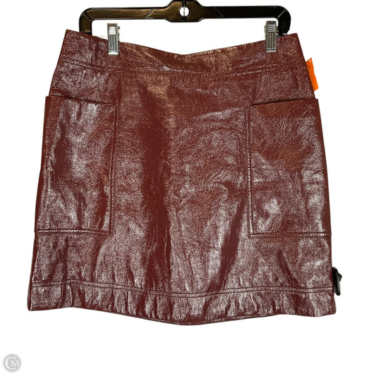 Skirt Midi By Maeve In Red, Size: 10