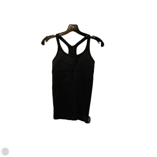 Athletic Tank Top By Lululemon In Black, Size: S