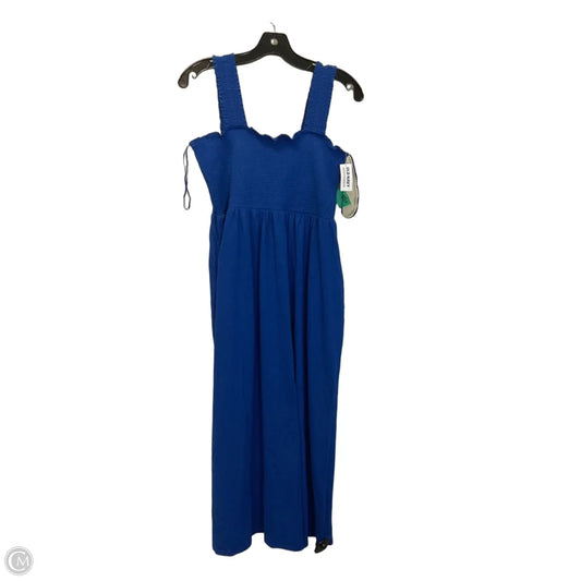 Dress Casual Maxi By Old Navy In Blue, Size: L