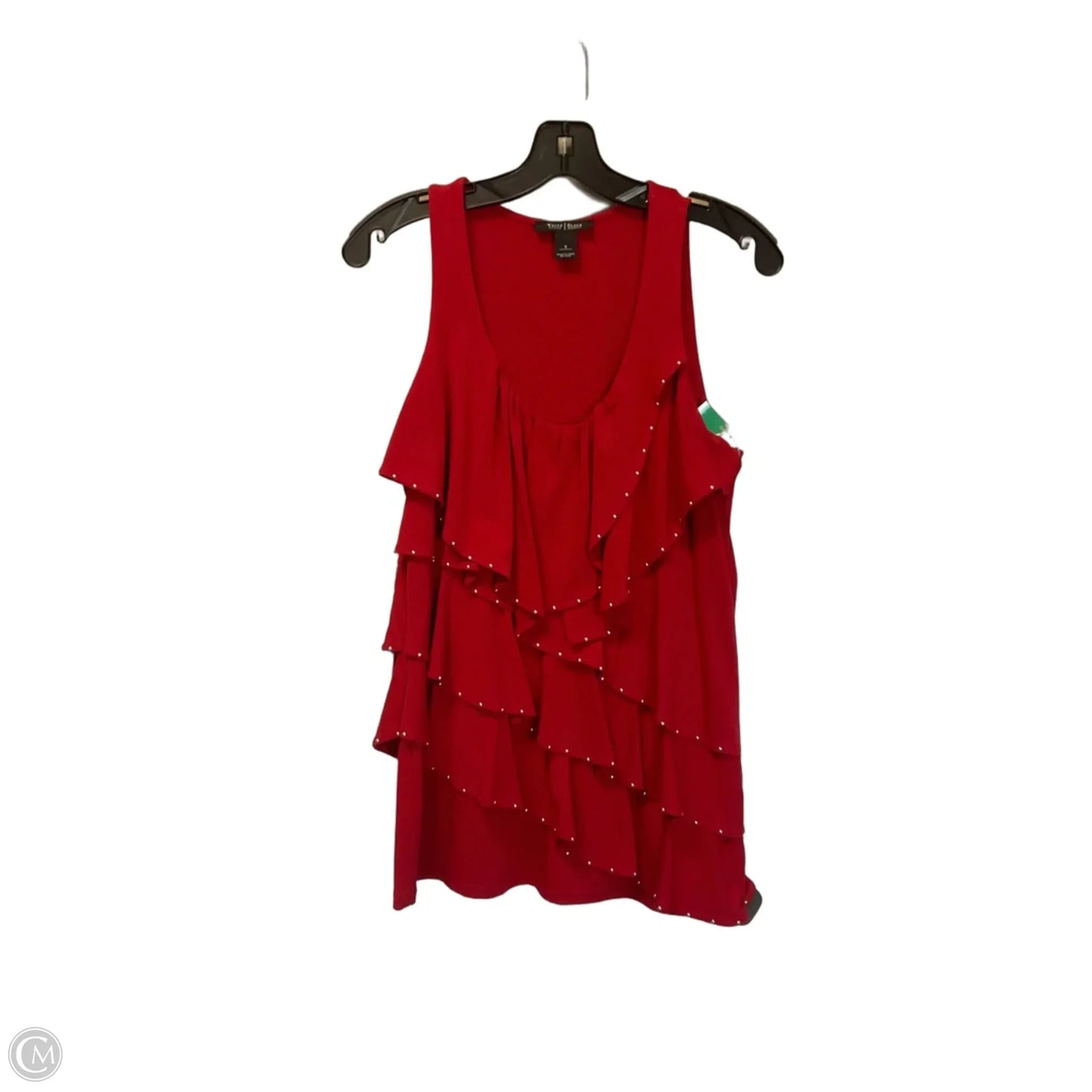 Top Sleeveless By White House Black Market In Red, Size: S