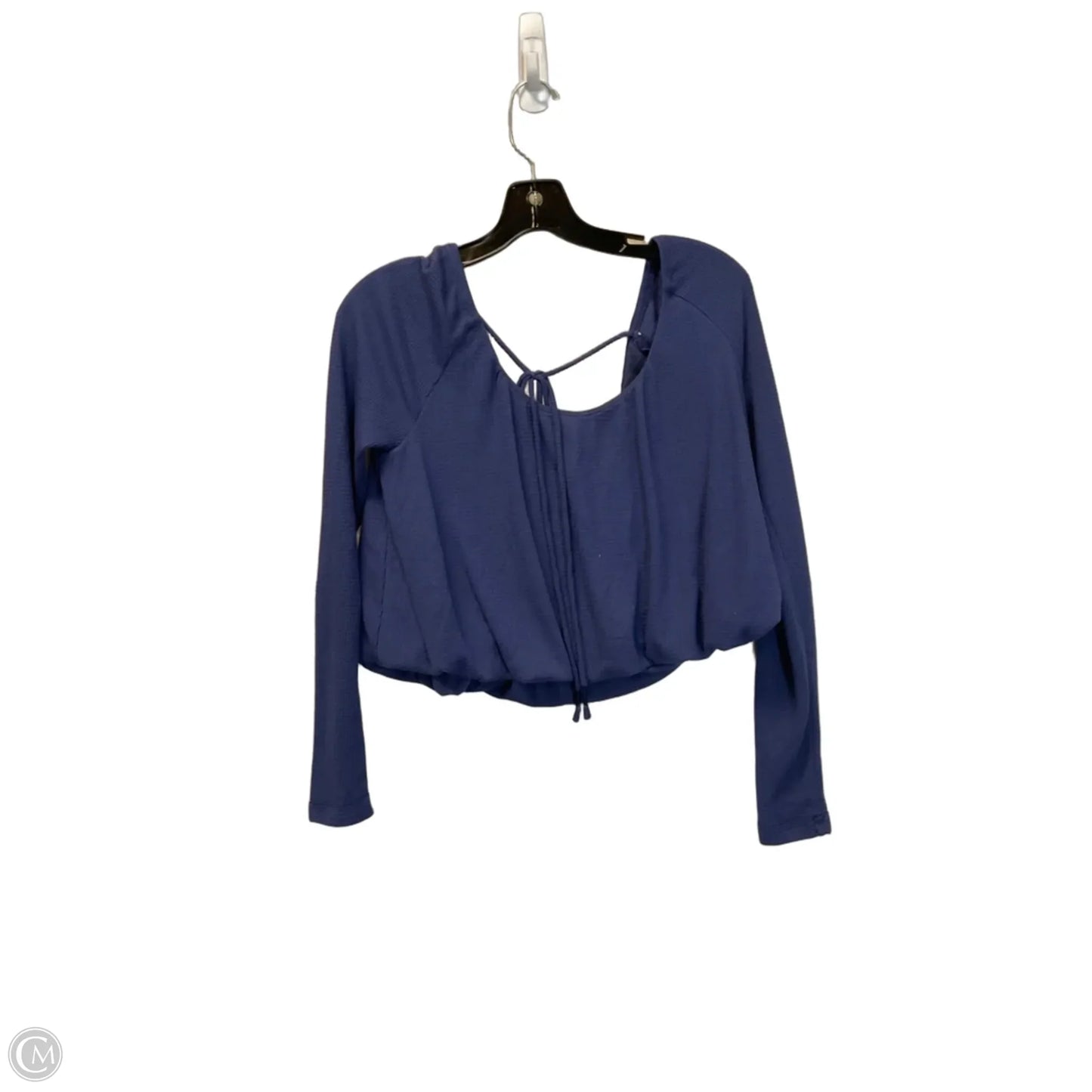 Top Long Sleeve By We The Free In Blue, Size: Xs
