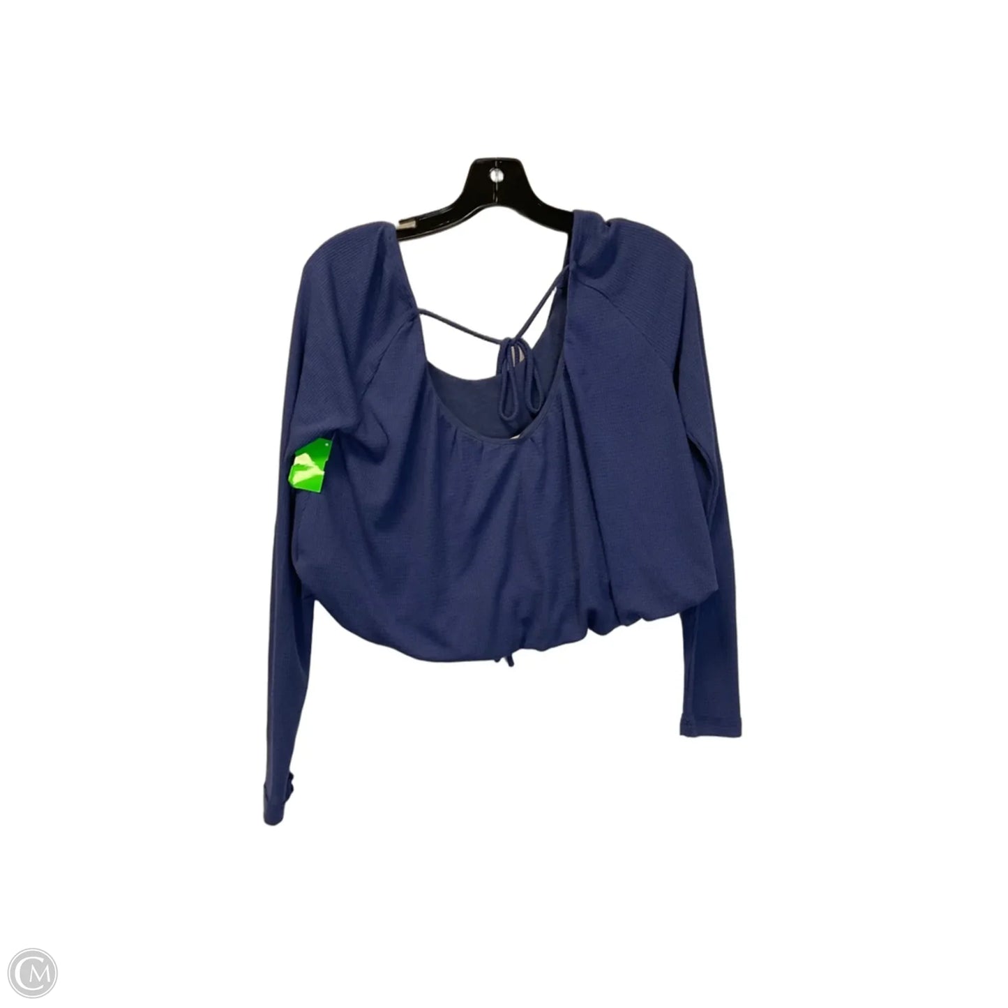 Top Long Sleeve By We The Free In Blue, Size: Xs