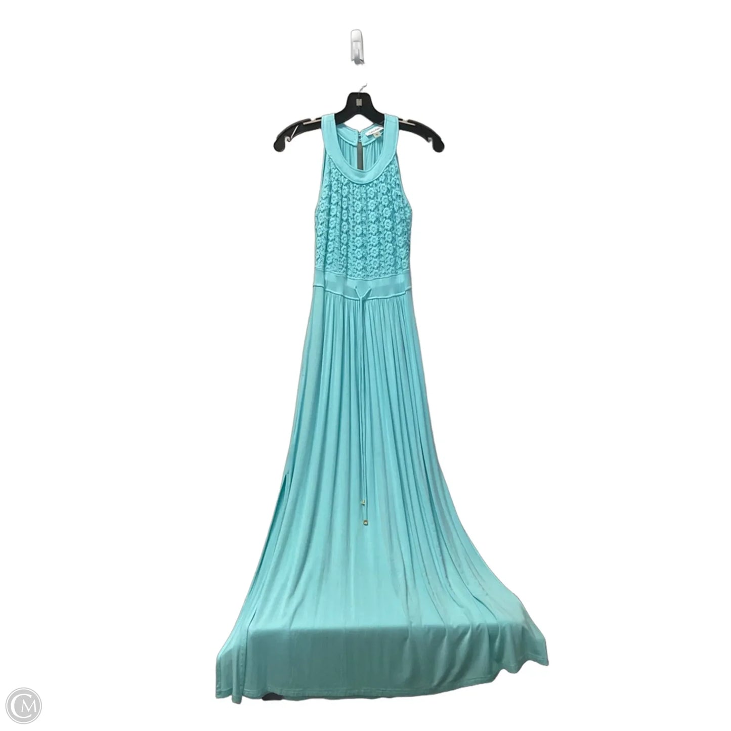 Dress Casual Maxi By Calvin Klein In Blue, Size: 4