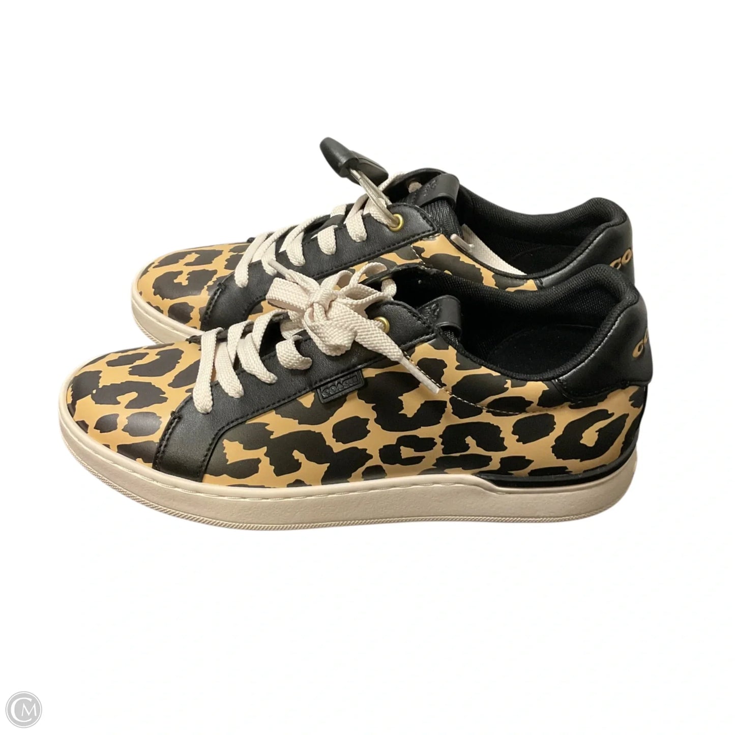 Shoes Designer By Coach In Animal Print, Size: 8.5
