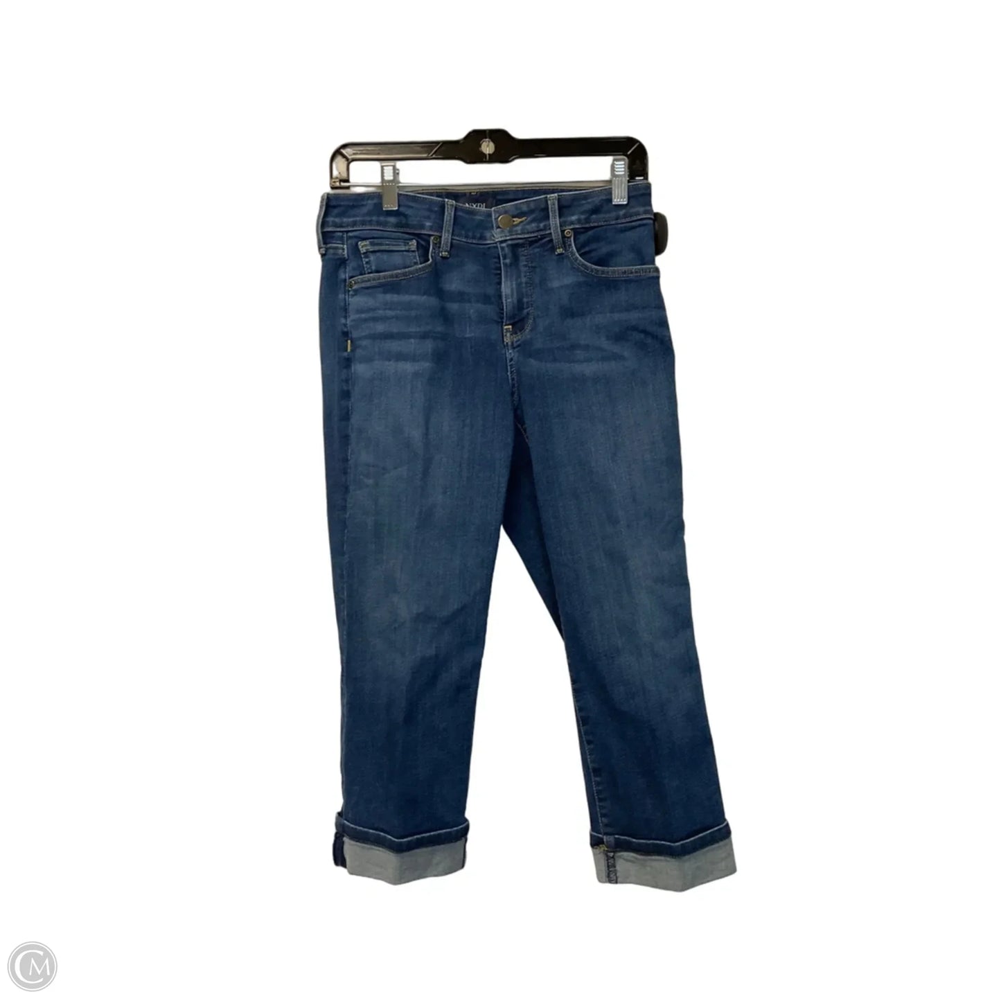 Capris By Not Your Daughters Jeans In Blue Denim, Size: 4