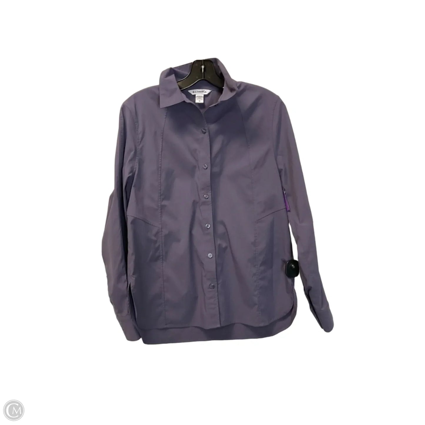 Top Long Sleeve Basic By Athleta In Purple, Size: Xs