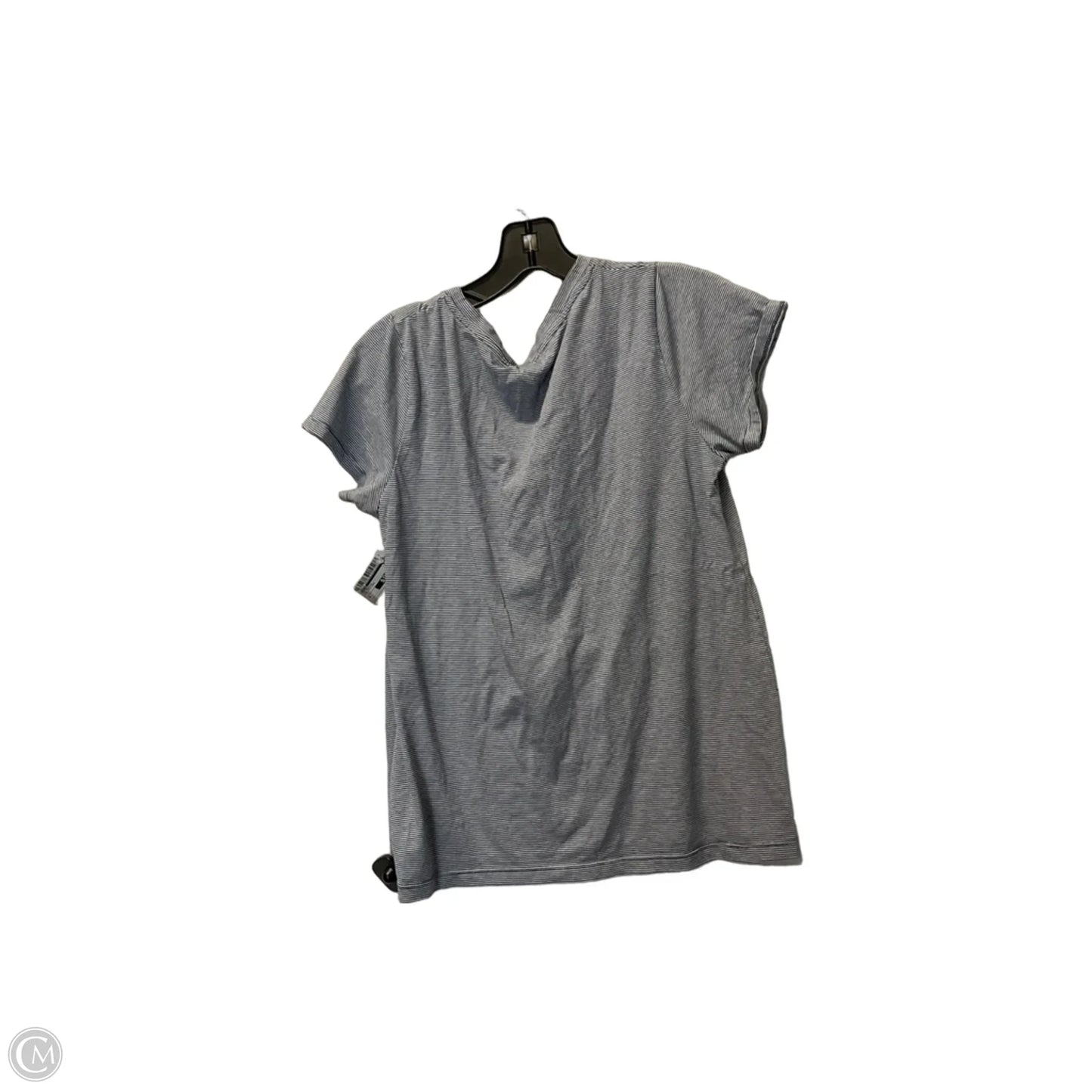 Top Short Sleeve Basic By Splendid In Striped Pattern, Size: S