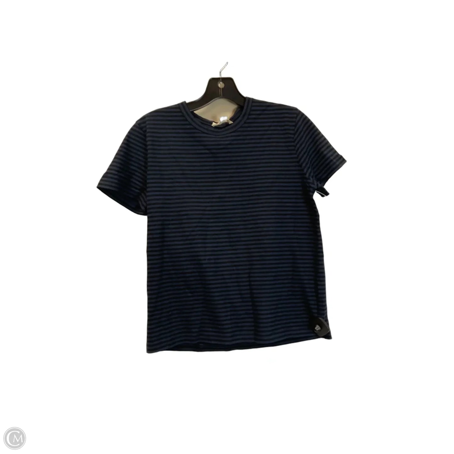 Top Short Sleeve Basic By Madewell In Striped Pattern, Size: Xs
