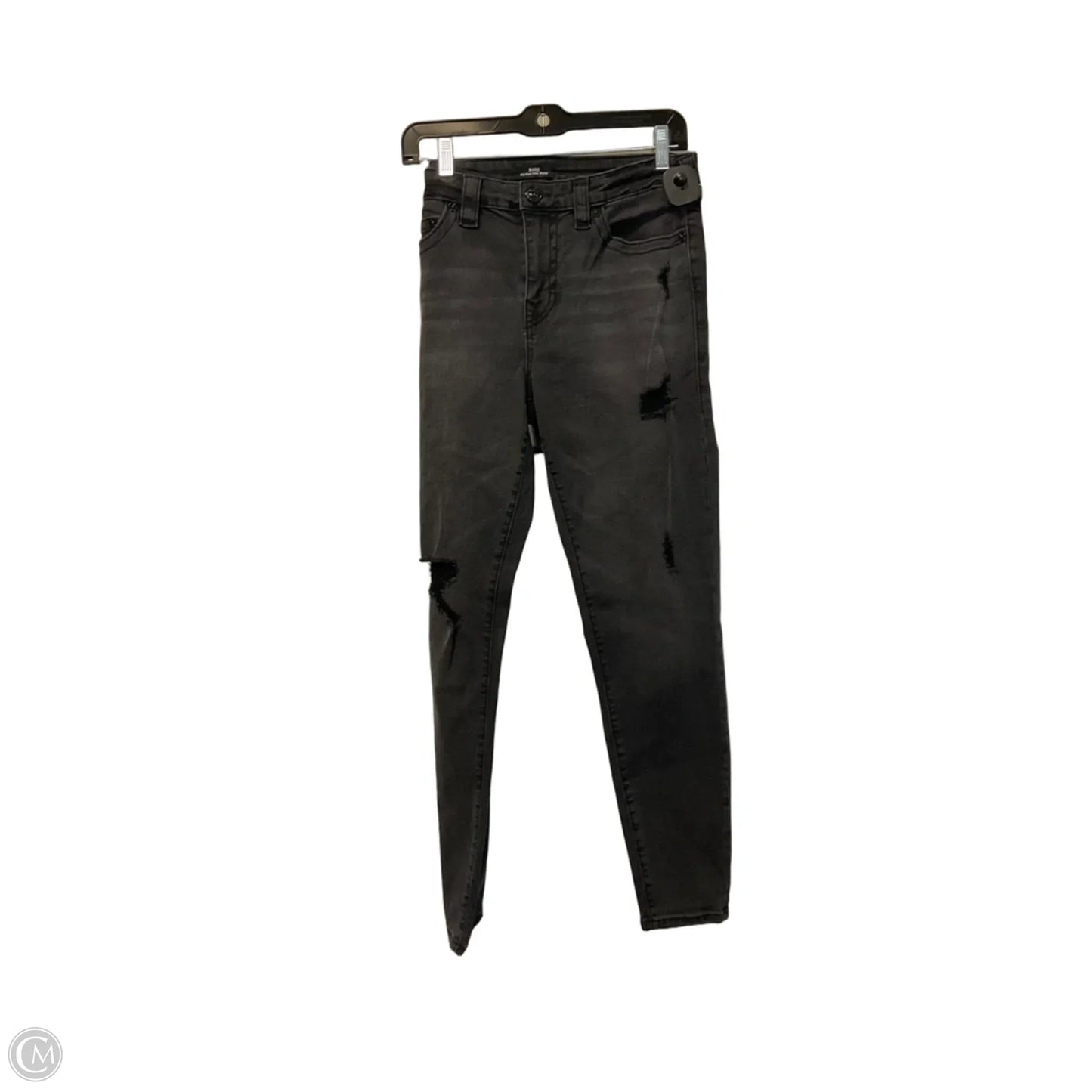 Jeans Skinny By True Religion In Black Denim, Size: 10