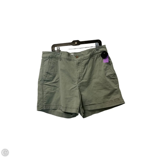 Shorts By Gap In Green, Size: 18