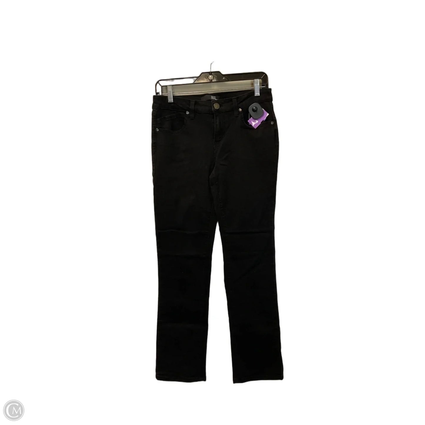 Jeans Skinny By 1822 Denim In Black Denim, Size: 6