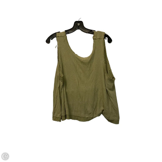 Top Sleeveless Basic By We The Free In Green, Size: S