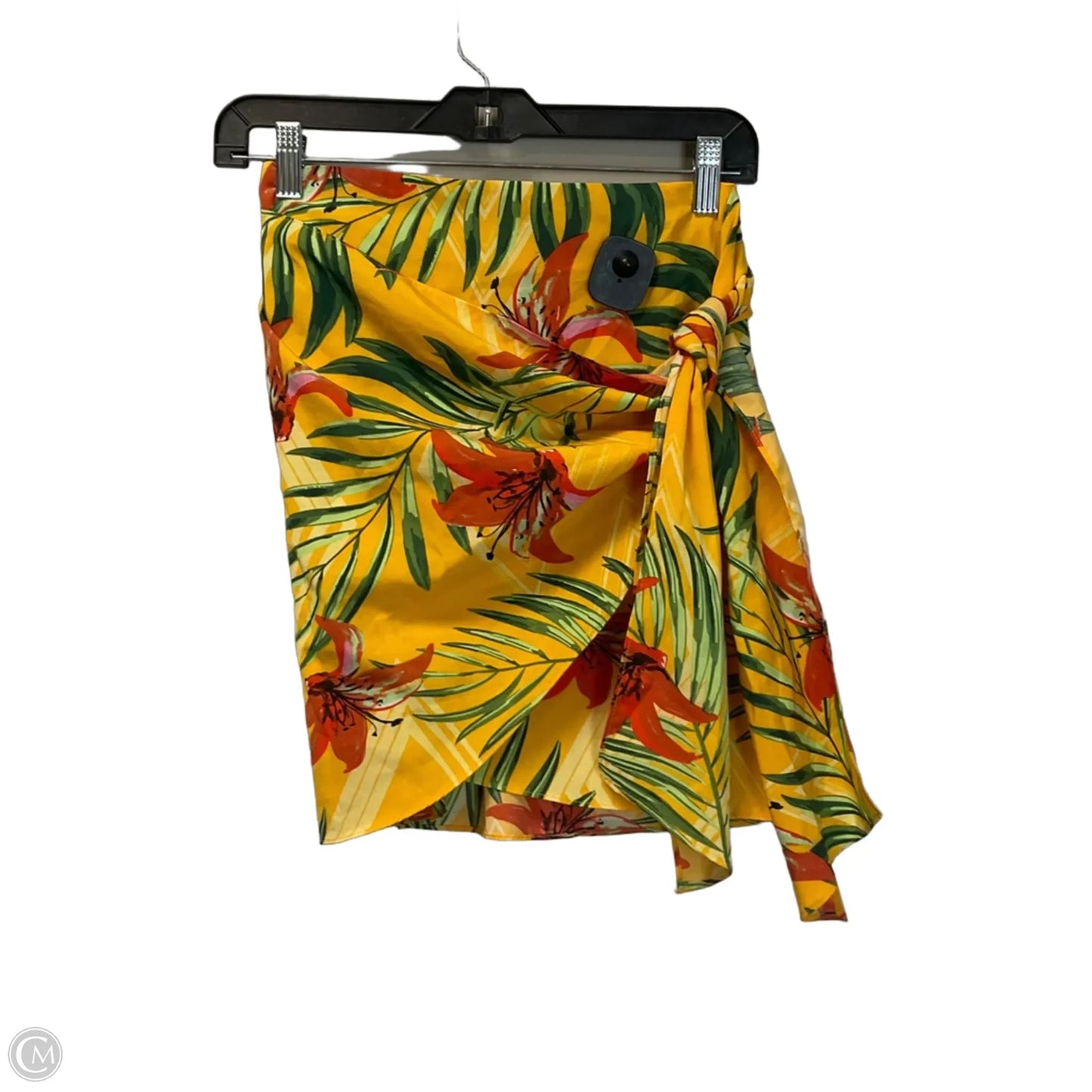 Skirt Mini & Short By Milk & Honey In Tropical Print, Size: M
