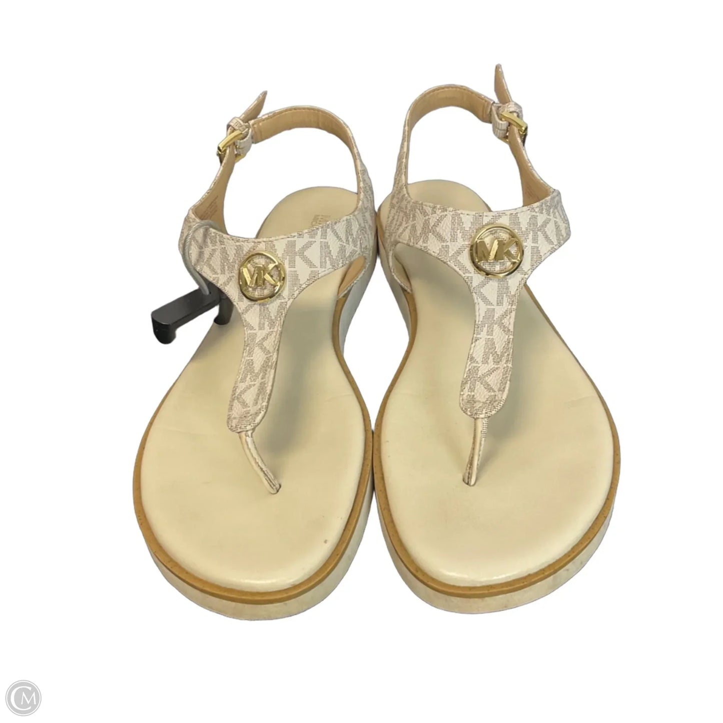 Sandals Designer By Michael Kors In White, Size: 8.5