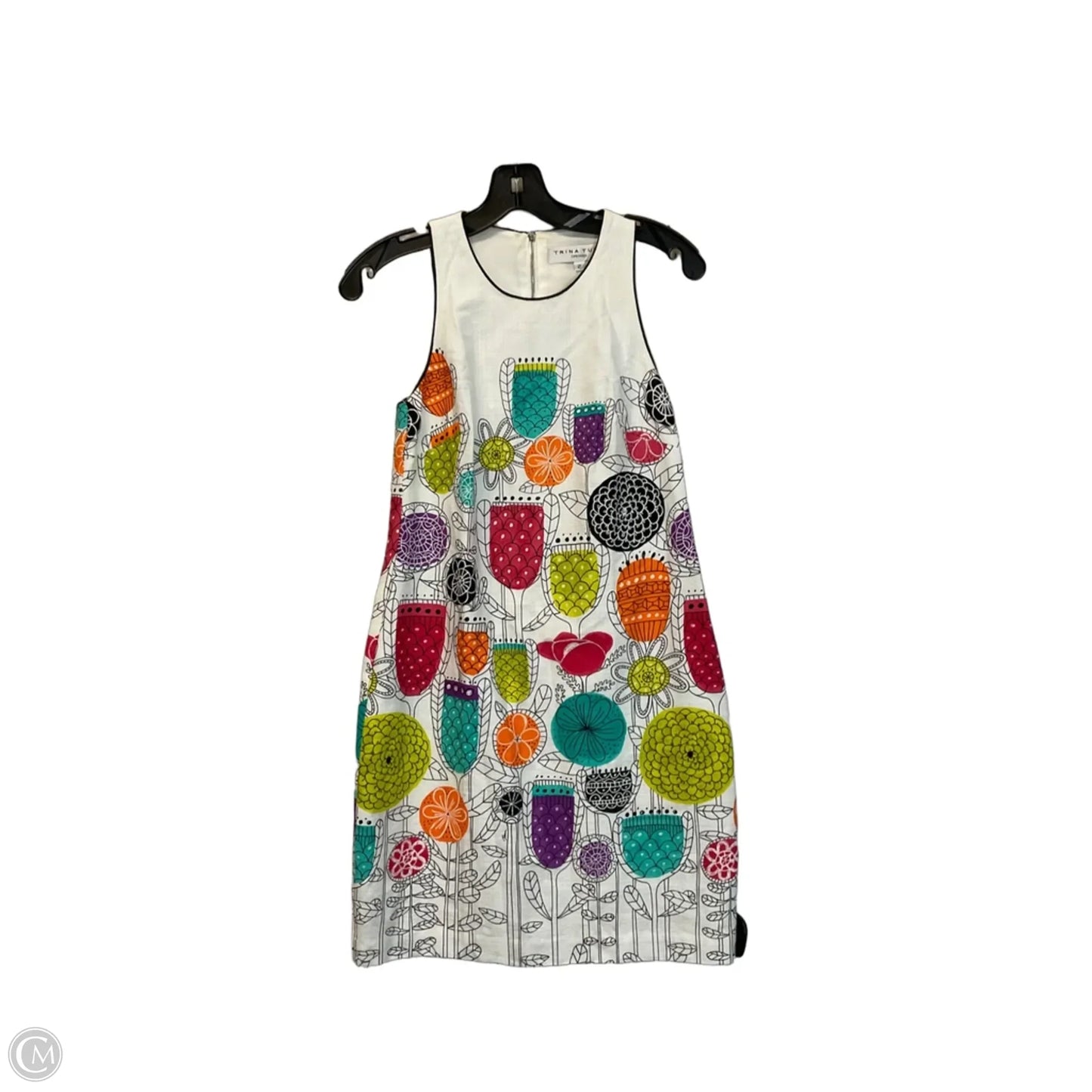 Dress Casual Short By Trina Turk In White, Size: 2