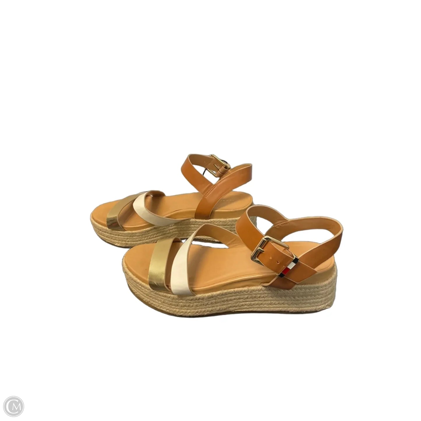 Shoes Heels Platform By Tommy Hilfiger In Tan, Size: 7