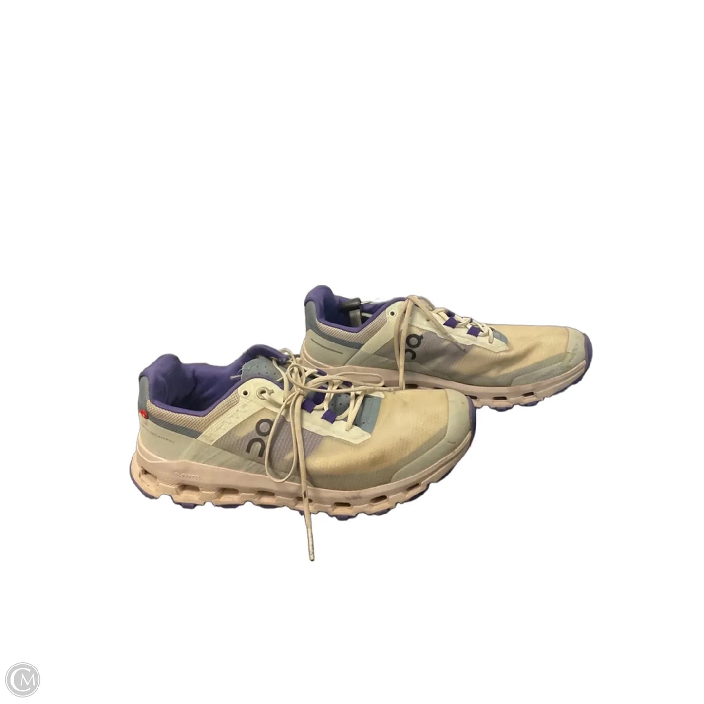 Shoes Athletic By On In Cream, Size: 7.5