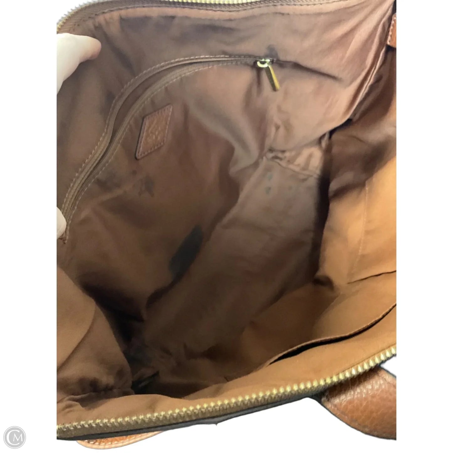 Handbag By Fossil, Size: Medium