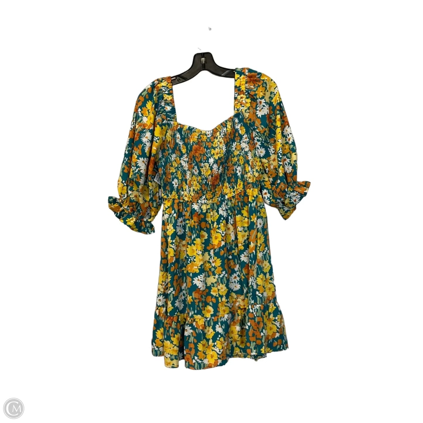 Dress Casual Short By Jessica Simpson In Floral Print, Size: M