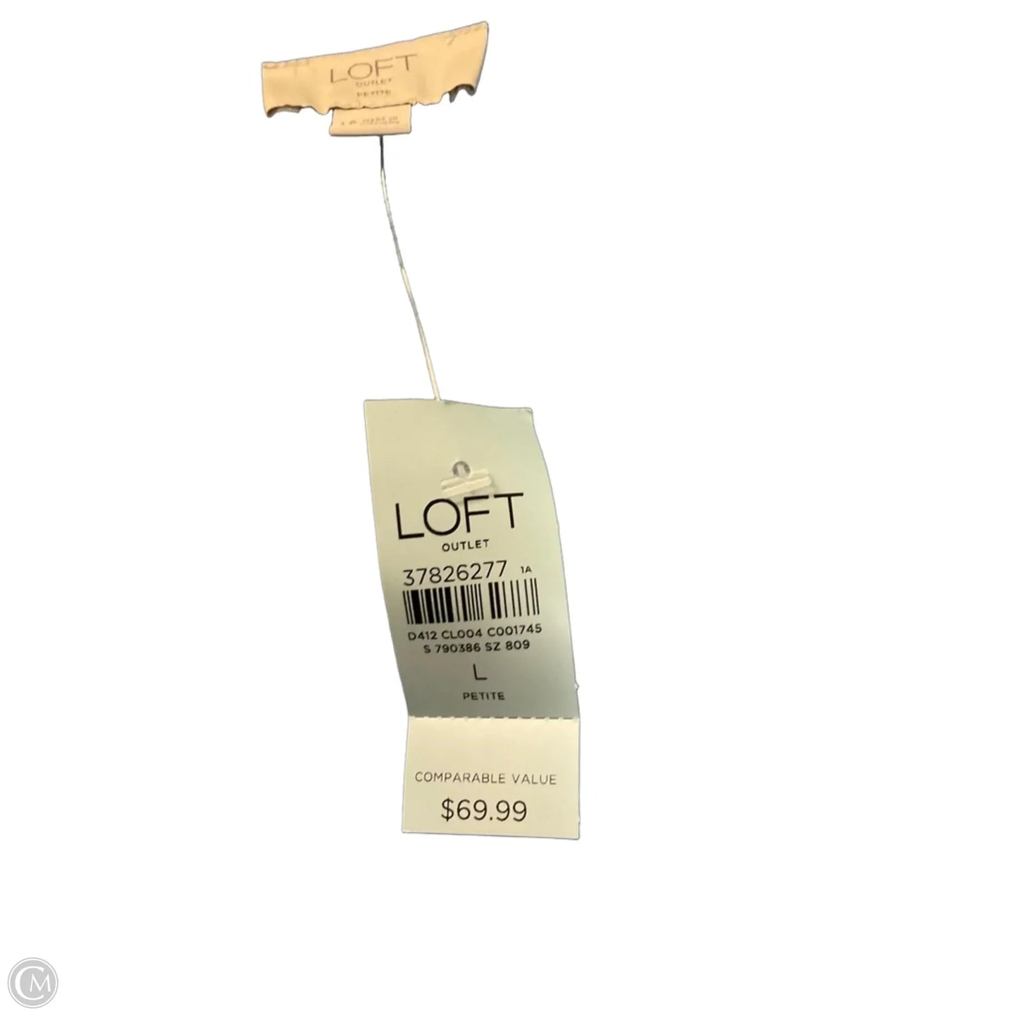 Top Long Sleeve By Loft In Blue, Size: Lp
