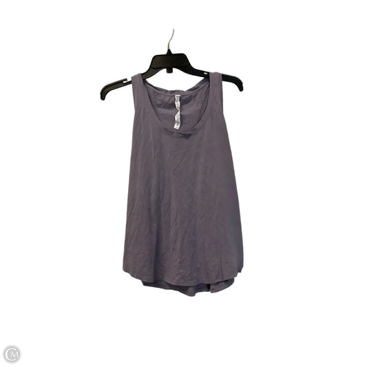 Athletic Tank Top By Lululemon In Purple, Size: 12
