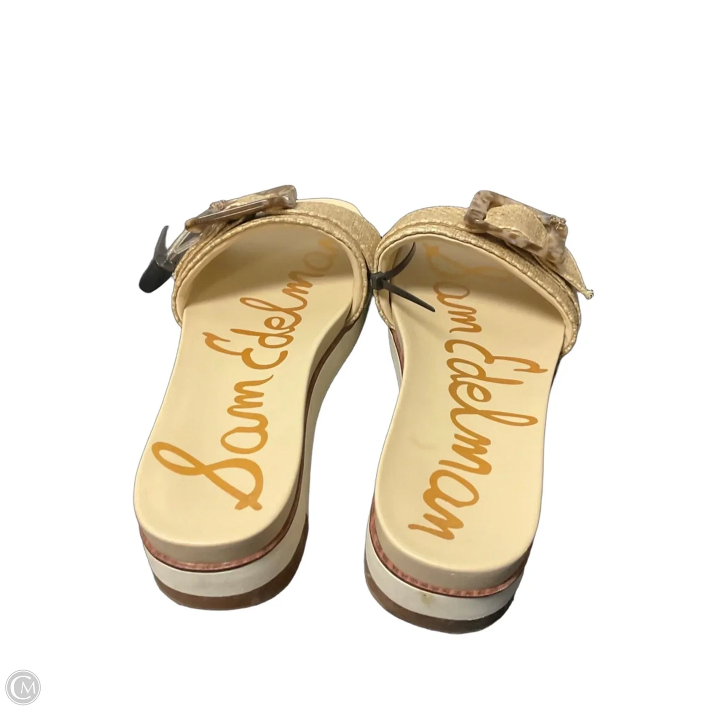Sandals Flats By Sam Edelman In Tan, Size: 9