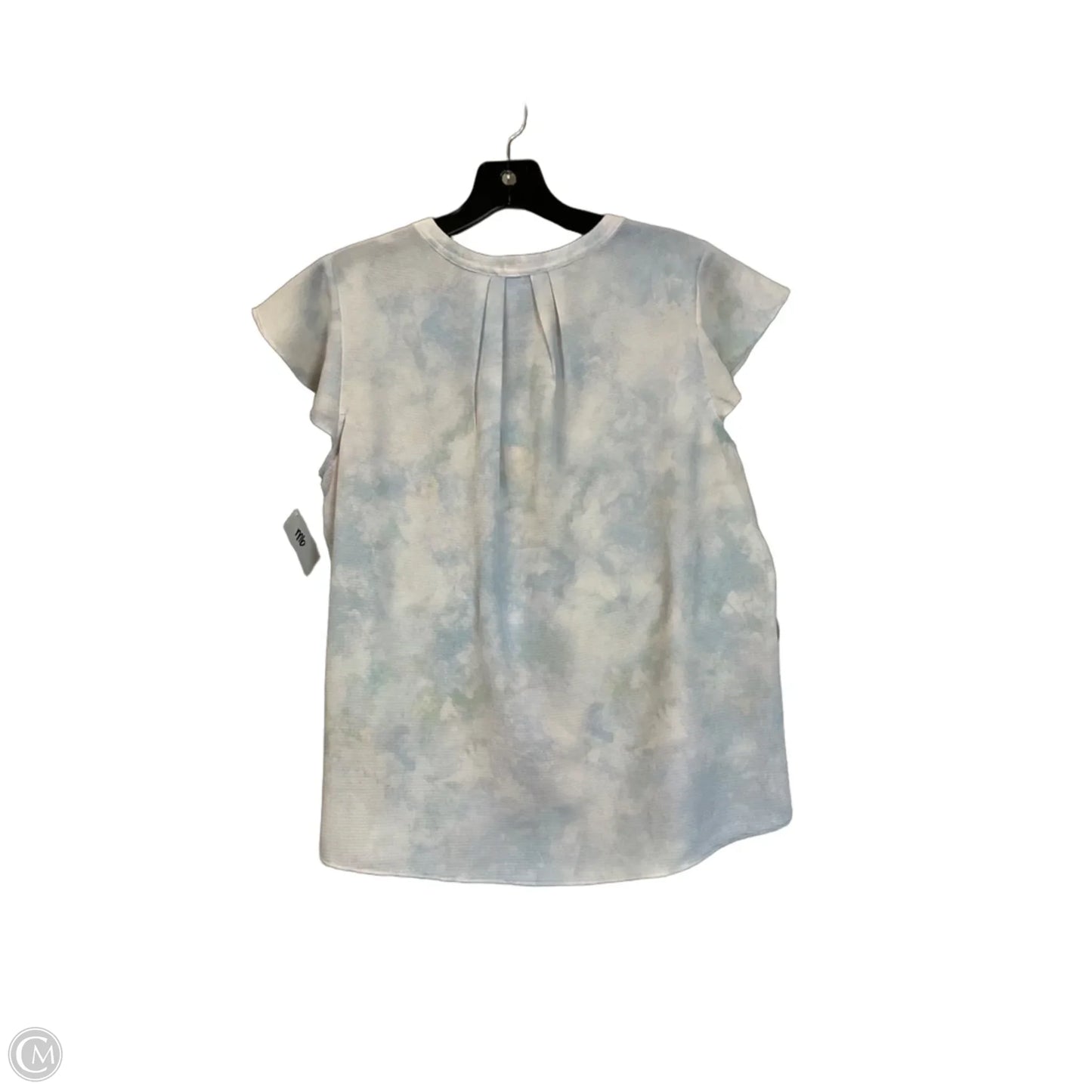 Top Sleeveless By Calvin Klein In Tie Dye Print, Size: M