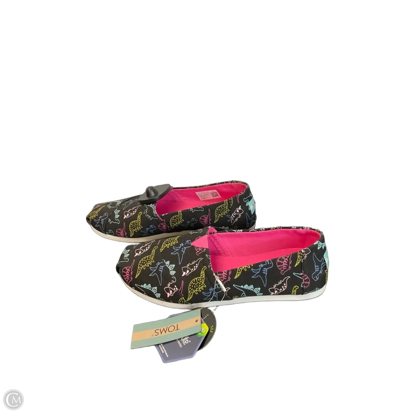 Shoes Flats By Toms In Black, Size: 7